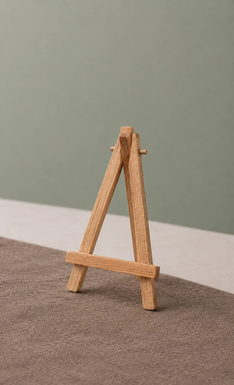 Chevalet de table bois naturel