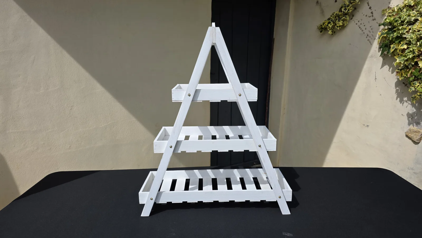 Étagère 3 plateaux blanc