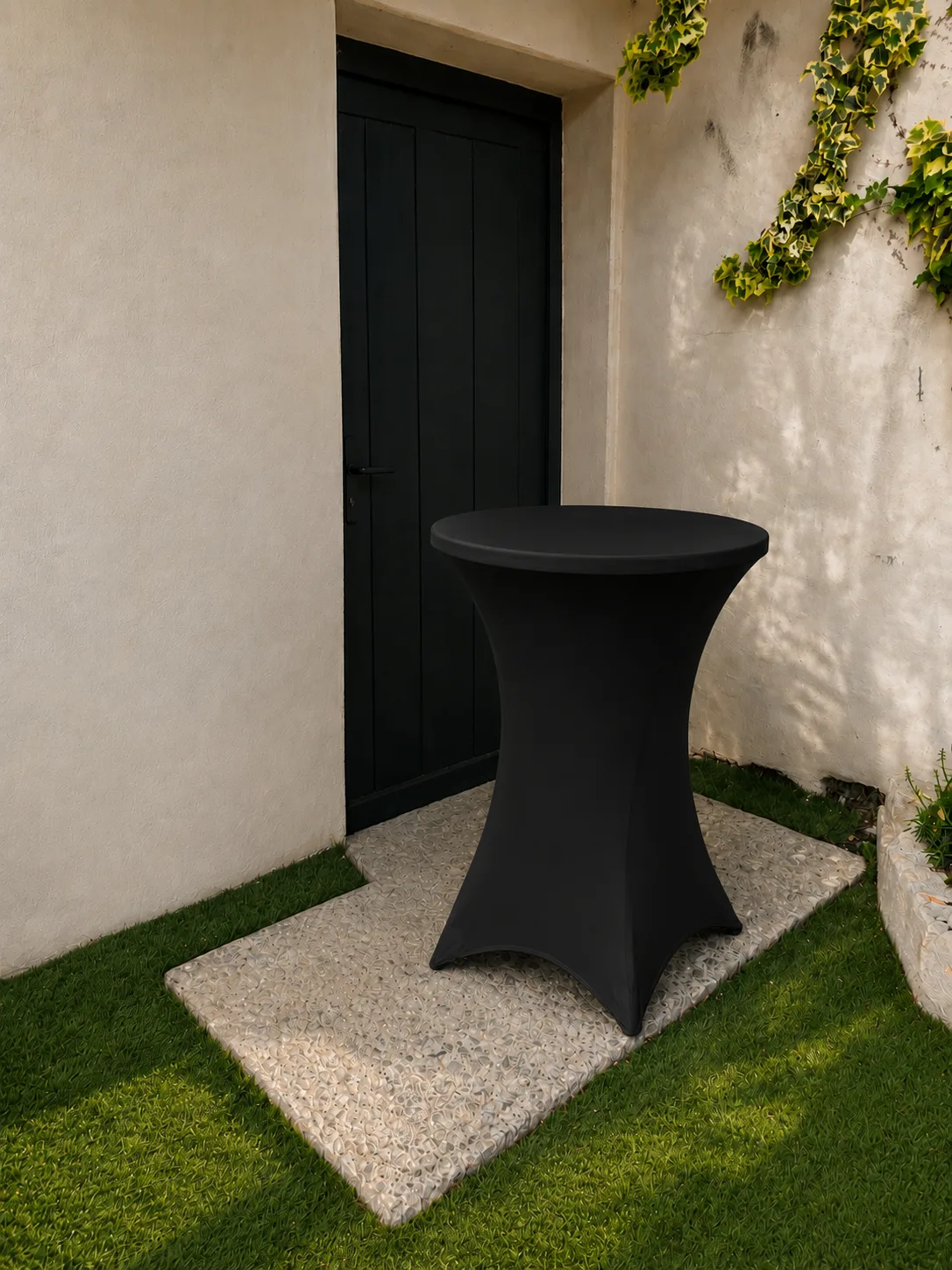 Housse noire mange debout diam 60cm
