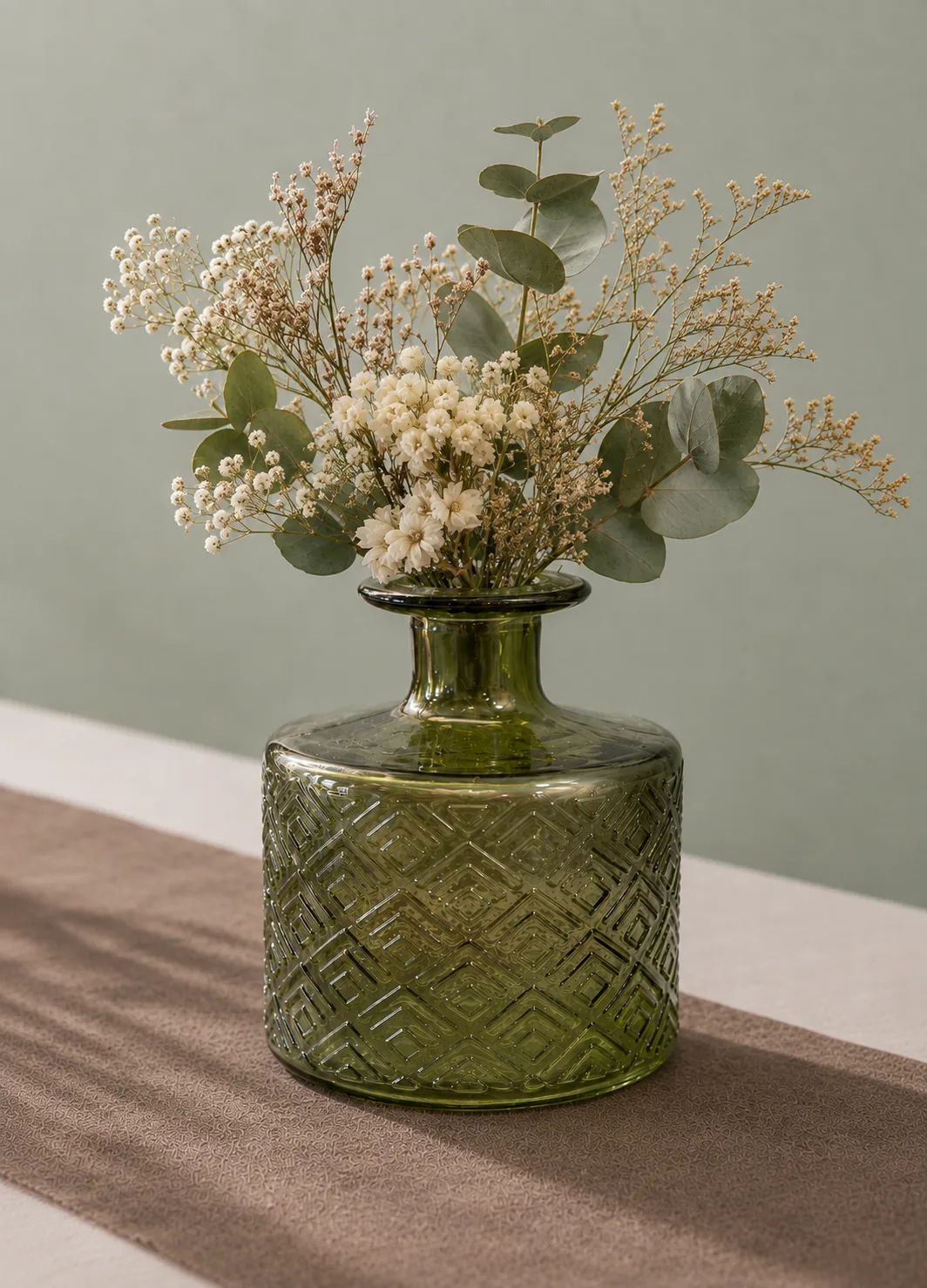 Mini vase Soliflore vert N°1