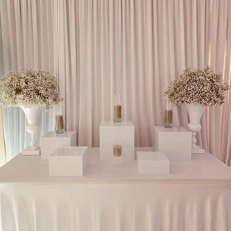 Cubes rehausseur blanc