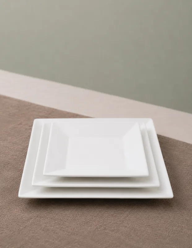 Assiette carré Tradition 22 cm