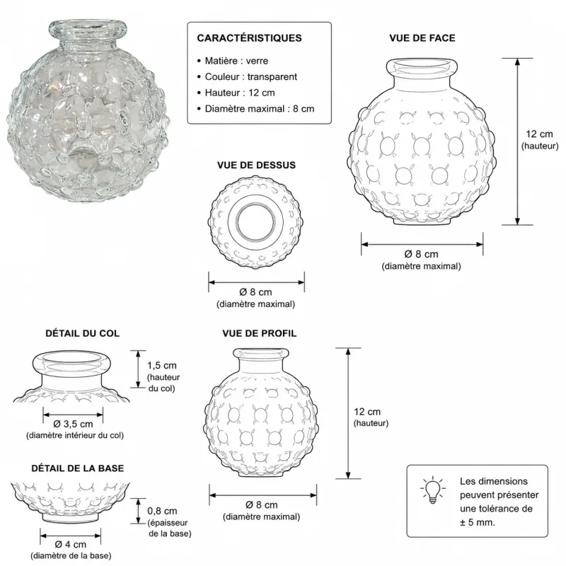 Mini vase Monofleur n°2