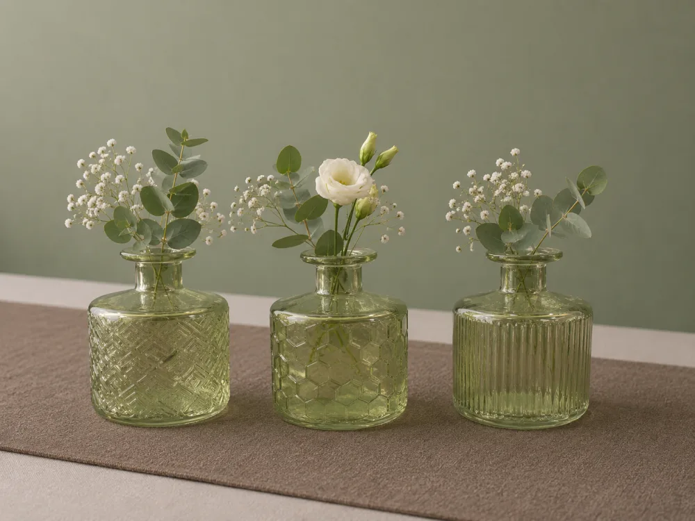 Mini vase Soliflore vert N°1