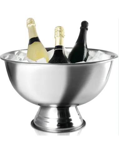 Vasque à champagne inox